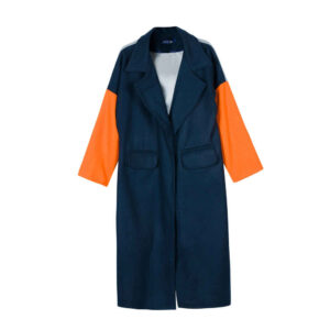 Manteau en coton à double boutonnage pour femmes – Qualité supérieure