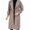 Manteau Croisé en Laine pour Femmes – 37331