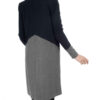 Manteau Croisé en Laine pour Femmes – 37505