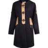 Manteau Croisé en Laine pour Femmes – 54634