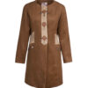 Manteau Croisé en Laine pour Femmes – 54634