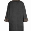 Manteau Croisé en Laine à la Mode pour Femmes – 54726
