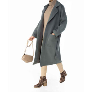 Manteau en coton à double boutonnage pour femmes – Design élégant