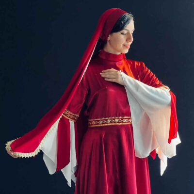 Ensemble de Robe de Danse Soufi Tourbillonnante pour Femmes – Classique & Élégant