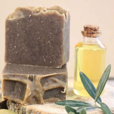 Savon naturel pour peau sèche au cèdre et à l’huile d’olive (x6)
