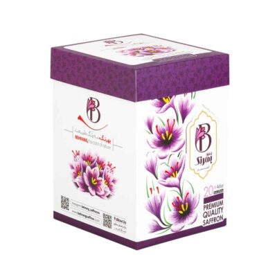 Safran persan authentique Sargol Behrang 4.608 Grams (20x)