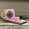 Tasse en céramique artisanale - Motif Dot Art, modèle Taha