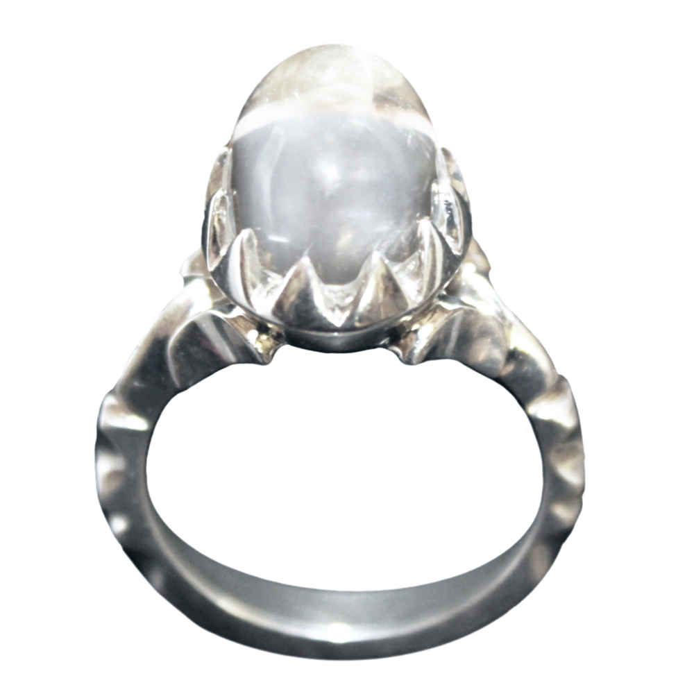 Bague en argent Dur-e Najaf pour hommes Engagement Vahab
