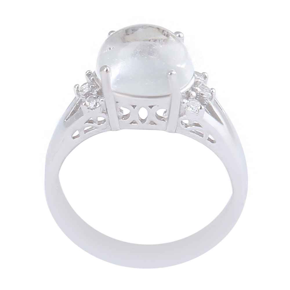 Bague en argent Dur-e Najaf pour femmes Engagement Bliss Hoora