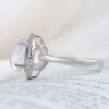 Bague en argent Dur-e Najaf pour femmes Engagement Bliss Lina