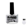 Vernis à ongles Halal finition brillante et pailletée et couleurs métalliques respirantes (6x)