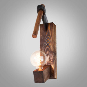 Applique murale en bois – Style moderne et minimaliste, esthétique cosy G7