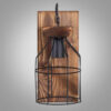 Applique murale en bois – Style moderne et minimaliste, esthétique cosy G11