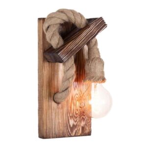 Applique murale en bois – Style moderne et minimaliste, esthétique cosy G6