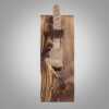 Applique murale en bois – Style moderne et minimaliste, esthétique cosy G17