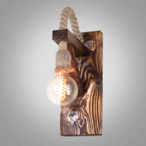 Applique murale en bois – Style moderne et minimaliste, esthétique cosy G17