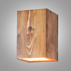 Applique murale en bois – Style moderne et minimaliste, esthétique cosy G8