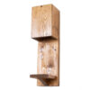 Applique murale en bois – Style moderne et minimaliste, esthétique cosy G13