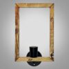 Applique murale en bois – Style moderne et minimaliste, esthétique cosy G12