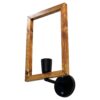 Applique murale en bois – Style moderne et minimaliste, esthétique cosy G12