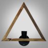 Applique murale en bois – Style moderne et minimaliste, esthétique cosy G5