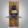 Applique murale en bois – Style moderne et minimaliste, esthétique cosy G16