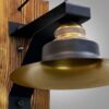 Applique murale en bois – Style moderne et minimaliste, esthétique cosy G16