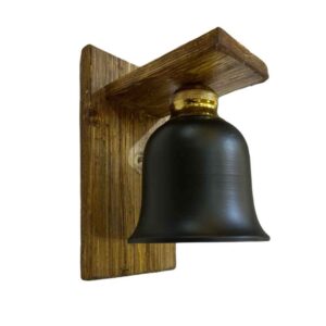 Applique murale en bois – Style moderne et minimaliste, esthétique cosy G2