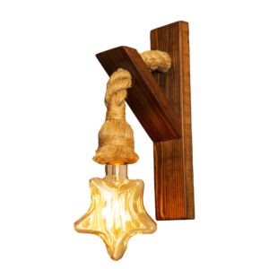 Applique murale en bois – Style moderne et minimaliste, esthétique cosy G20