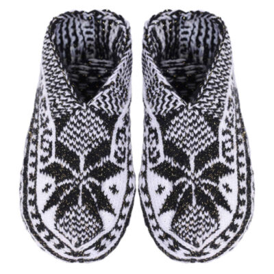 Pantoufles en crochet Azerbaïdjan pour femmes en fibre acrylique tricotée Lofera