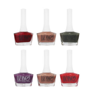 Vernis à ongles Halal finition brillante et couleurs chaudes respirantes (6x)