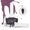 Vernis à ongles Halal finition pailletée et couleurs respirantes violettes (6x)