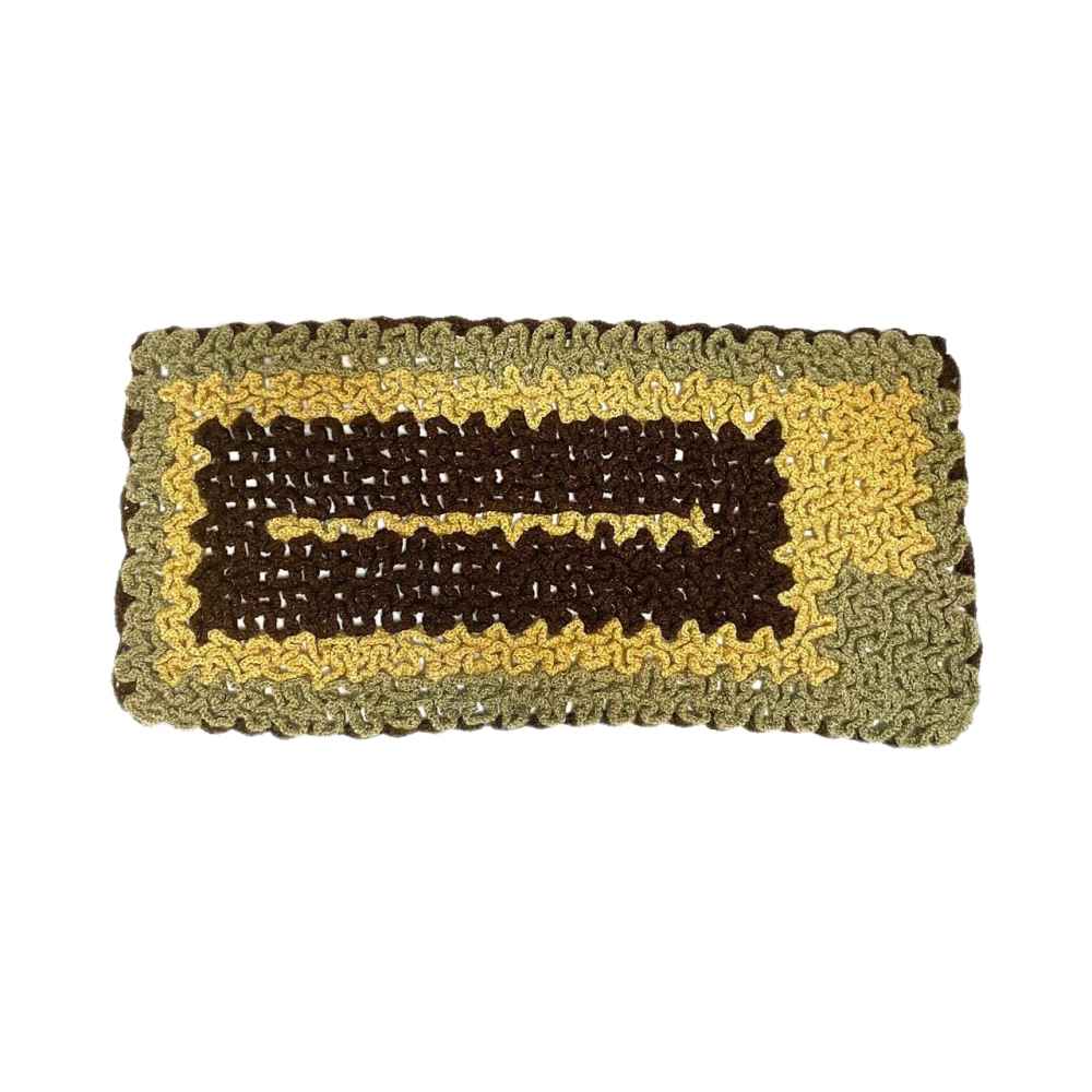 Tapis de sol macramé bohème tissé à la main – Design Jila
