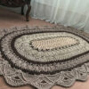 Tapis de sol macramé bohème tissé à la main – Design Tavoos