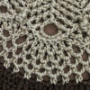 Tapis de sol macramé bohème tissé à la main – Design Tavoos