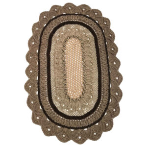 Tapis de sol macramé bohème tissé à la main – Design Tavoos