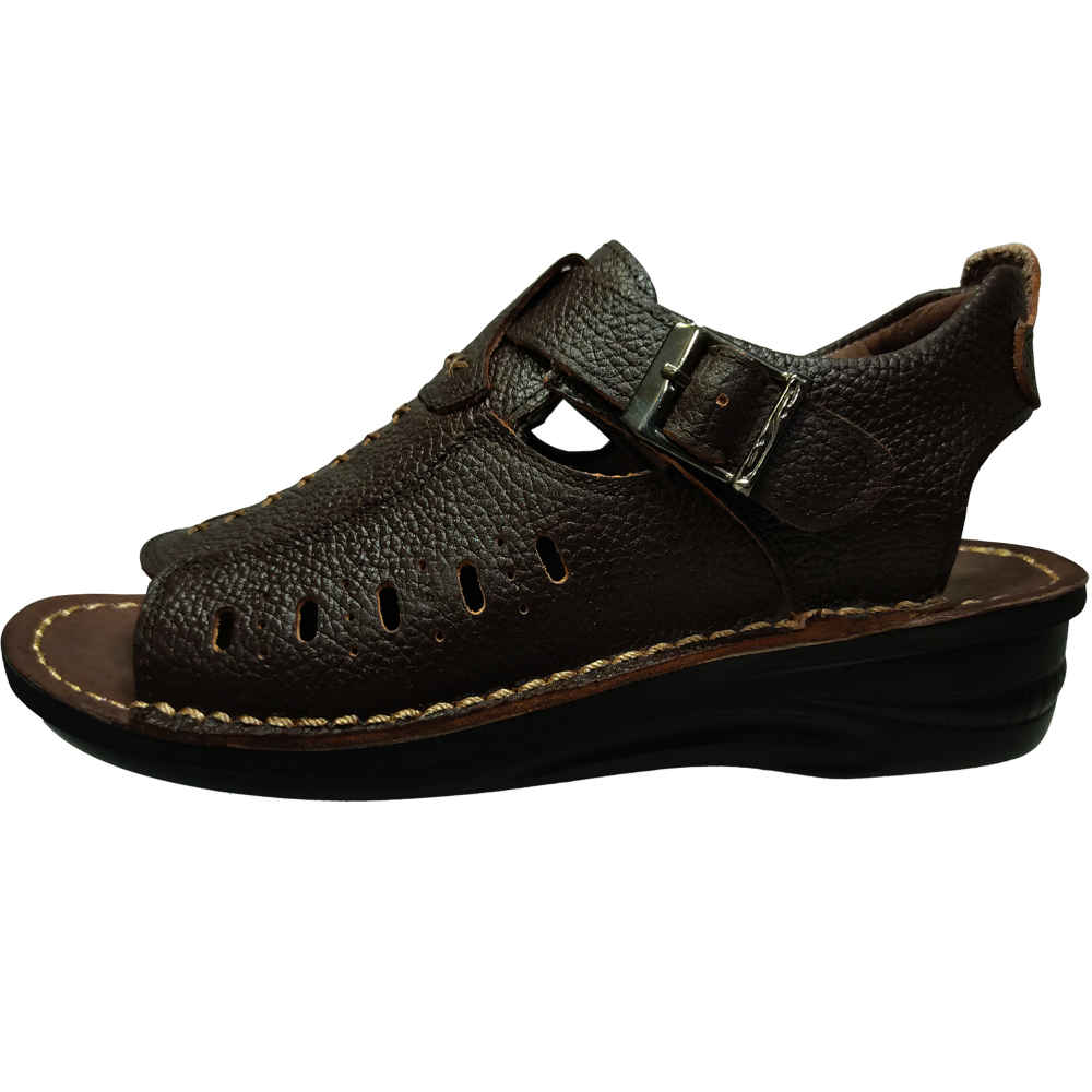 Sandales en cuir naturel pour hommes Modèle Ahwaz
