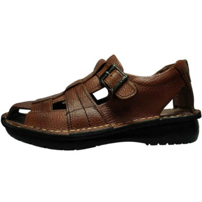 Sandales en cuir naturel pour hommes Modèle Tondar