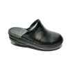 Mules style islamique Nalain en cuir véritable pour hommes Miel
