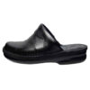 Mules style islamique Nalain en cuir véritable pour hommes Miel