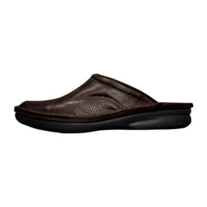 Mules style islamique Nalain en cuir véritable pour hommes