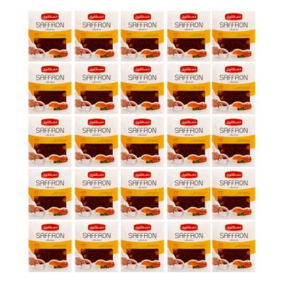 Safran persan authentique Sargol Mostafavi 1 Grams (25x)