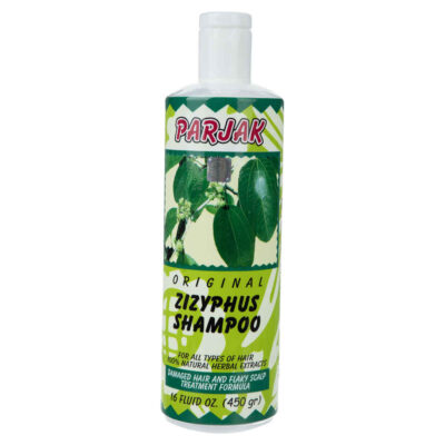 Parjak Shampooing au Jujubier pour Tous Types de Cheveux – Nettoyage Naturel & Force (Pack de 4)