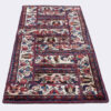 Tapis patchwork noué à la main persan vintage Bakhtiar