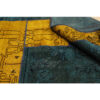 Tapis patchwork noué à la main persan vintage Dorsa