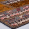 Tapis patchwork noué à la main persan vintage Jahan