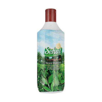 Sehat Shampooing au Henné pour Tous Types de Cheveux – Brillance & Force Naturelles (Pack de 4)