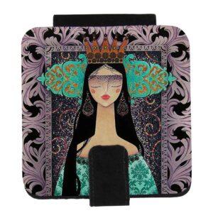 Miroir de poche avec design princesse inspiré de la Perse