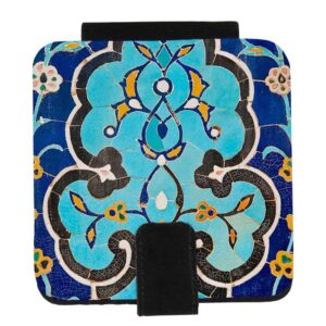 Miroir de poche avec design Laleh inspiré de la Perse
