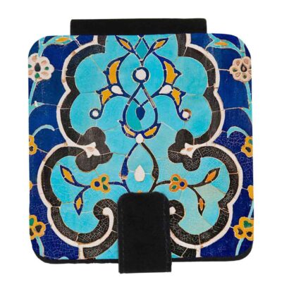 Miroir de poche avec design Laleh inspiré de la Perse